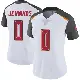 ＃0 Women's Deion Jennings White Limited Tampa Bay Buccaneers Vapor Untouchable Jersey