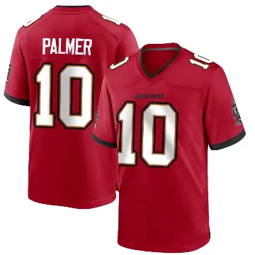 ＃10 Men's Trey Palmer Red Game Tampa Bay Buccaneers Team Color Jersey