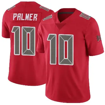 ＃10 Men's Trey Palmer Red Limited Tampa Bay Buccaneers Color Rush Jersey