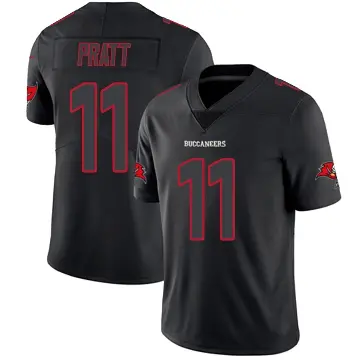 ＃11 Men's Michael Pratt Black Impact Limited Tampa Bay Buccaneers Jersey