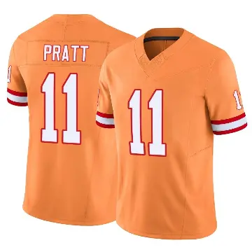 ＃11 Youth Michael Pratt Orange Limited Tampa Bay Buccaneers Vapor F.U.S.E. Jersey
