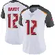 ＃12 Women's Tom Brady White Limited Tampa Bay Buccaneers Vapor Untouchable Jersey