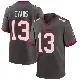 ＃13 Men's Mike Evans Game Tampa Bay Buccaneers Pewter Alternate Jersey