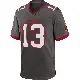 ＃13 Men's Mike Evans Game Tampa Bay Buccaneers Pewter Alternate Jersey