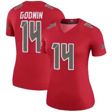 ＃14 Women's Chris Godwin Red Legend Tampa Bay Buccaneers Color Rush Jersey