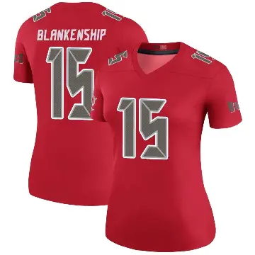 ＃15 Women's Rodrigo Blankenship Red Legend Tampa Bay Buccaneers Color Rush Jersey