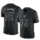 ＃15 Youth Rodrigo Blankenship Black Limited Tampa Bay Buccaneers Reflective Jersey