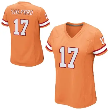 ＃17 Women's Sterling Shepard Orange Game Tampa Bay Buccaneers Alternate Jersey