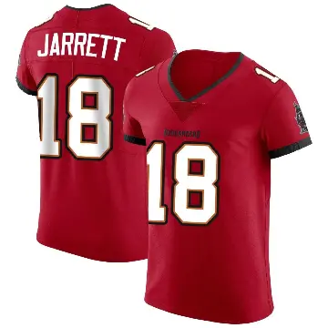 ＃18 Men's Rakim Jarrett Red Elite Tampa Bay Buccaneers Vapor Jersey