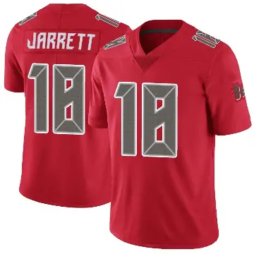 ＃18 Youth Rakim Jarrett Red Limited Tampa Bay Buccaneers Color Rush Jersey