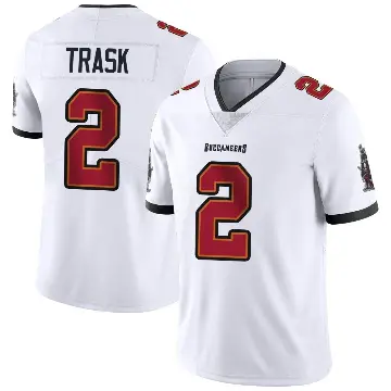 ＃2 Men's Kyle Trask White Limited Tampa Bay Buccaneers Vapor Untouchable Jersey