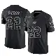＃22 Youth Kindle Vildor Black Limited Tampa Bay Buccaneers Reflective Jersey