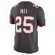 ＃25 Men's Troy Hill Limited Tampa Bay Buccaneers Pewter Alternate Vapor Jersey