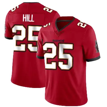 ＃25 Youth Troy Hill Red Limited Tampa Bay Buccaneers Team Color Vapor Untouchable Jersey