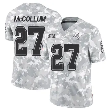 ＃27 Men's Zyon McCollum Arctic Camo Limited Tampa Bay Buccaneers 2024 Salute to Service Jersey