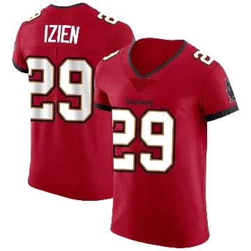 ＃29 Men's Christian Izien Red Elite Tampa Bay Buccaneers Vapor Jersey