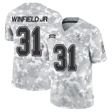 ＃31 Men's Antoine Winfield Jr. Arctic Camo Limited Tampa Bay Buccaneers 2024 Salute to Service Jersey