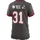 ＃31 Women's Antoine Winfield Jr. Game Tampa Bay Buccaneers Pewter Alternate Jersey