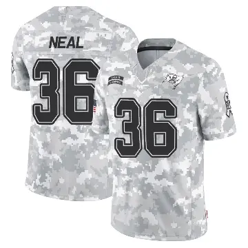 ＃36 Youth Ryan Neal Arctic Camo Limited Tampa Bay Buccaneers 2024 Salute to Service Jersey