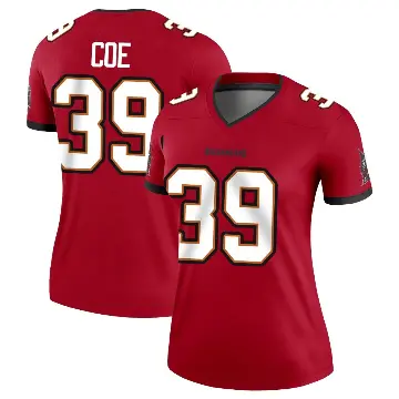 ＃39 Women's Ryan Coe Red Legend Tampa Bay Buccaneers Jersey