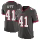 ＃41 Men's Ko Kieft Limited Tampa Bay Buccaneers Pewter Alternate Vapor Jersey