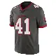 ＃41 Men's Ko Kieft Limited Tampa Bay Buccaneers Pewter Alternate Vapor Jersey