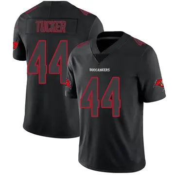 ＃44 Youth Sean Tucker Black Impact Limited Tampa Bay Buccaneers Jersey