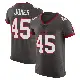 ＃45 Men's Deion Jones Elite Tampa Bay Buccaneers Pewter Alternate Vapor Jersey