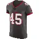 ＃45 Men's Deion Jones Elite Tampa Bay Buccaneers Pewter Alternate Vapor Jersey
