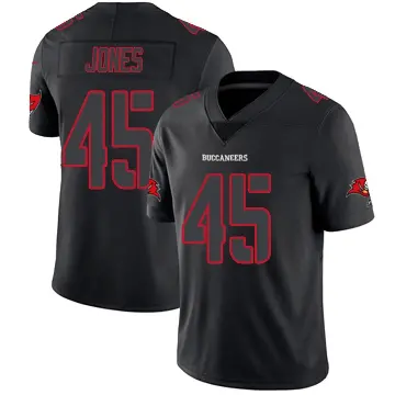 ＃45 Youth Deion Jones Black Impact Limited Tampa Bay Buccaneers Jersey