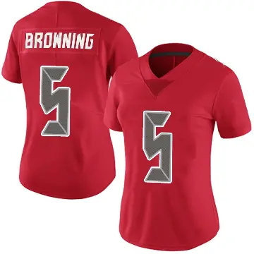 ＃5 Women's Jack Browning Red Limited Tampa Bay Buccaneers Team Color Vapor Untouchable Jersey