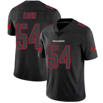 ＃54 Youth Lavonte David Black Impact Limited Tampa Bay Buccaneers Jersey