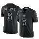 ＃6 Men's Baker Mayfield Black Limited Tampa Bay Buccaneers Reflective Jersey