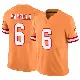 ＃6 Men's Baker Mayfield Orange Limited Tampa Bay Buccaneers Vapor F.U.S.E. Jersey