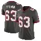 ＃63 Men's Lee Roy Selmon Limited Tampa Bay Buccaneers Pewter Alternate Vapor Jersey