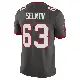 ＃63 Men's Lee Roy Selmon Limited Tampa Bay Buccaneers Pewter Alternate Vapor Jersey