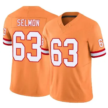 ＃63 Youth Lee Roy Selmon Orange Limited Tampa Bay Buccaneers Vapor F.U.S.E. Jersey
