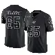 ＃65 Youth Jake Majors Black Limited Tampa Bay Buccaneers Reflective Jersey