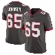 ＃65 Youth Ryan Johnson Limited Tampa Bay Buccaneers Pewter Alternate Vapor Jersey