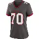 ＃70 Women's Michael Jordan Game Tampa Bay Buccaneers Pewter Alternate Jersey