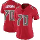 ＃70 Women's Michael Jordan Red Limited Tampa Bay Buccaneers Color Rush Jersey