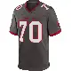 ＃70 Youth Michael Jordan Game Tampa Bay Buccaneers Pewter Alternate Jersey