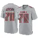 ＃70 Youth Michael Jordan Gray Game Tampa Bay Buccaneers Atmosphere Fashion Jersey