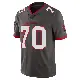 ＃70 Youth Michael Jordan Limited Tampa Bay Buccaneers Pewter Alternate Vapor Jersey