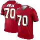 ＃70 Youth Michael Jordan Red Legend Tampa Bay Buccaneers Jersey