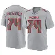 ＃74 Men's Garret Greenfield Gray Game Tampa Bay Buccaneers Atmosphere Fashion Jersey