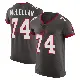 ＃74 Men's Tyler McLellan Elite Tampa Bay Buccaneers Pewter Alternate Vapor Jersey