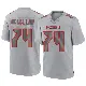 ＃74 Men's Tyler McLellan Gray Game Tampa Bay Buccaneers Atmosphere Fashion Jersey
