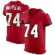 ＃74 Men's Tyler McLellan Red Elite Tampa Bay Buccaneers Vapor Jersey