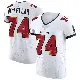＃74 Men's Tyler McLellan White Elite Tampa Bay Buccaneers Vapor Jersey